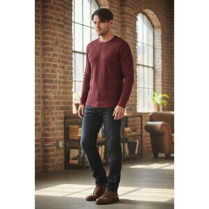 Eddie Bauer Men's Long Sleeve Thermal shirt size S